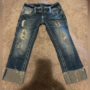 Amethyst capri jean, size 1